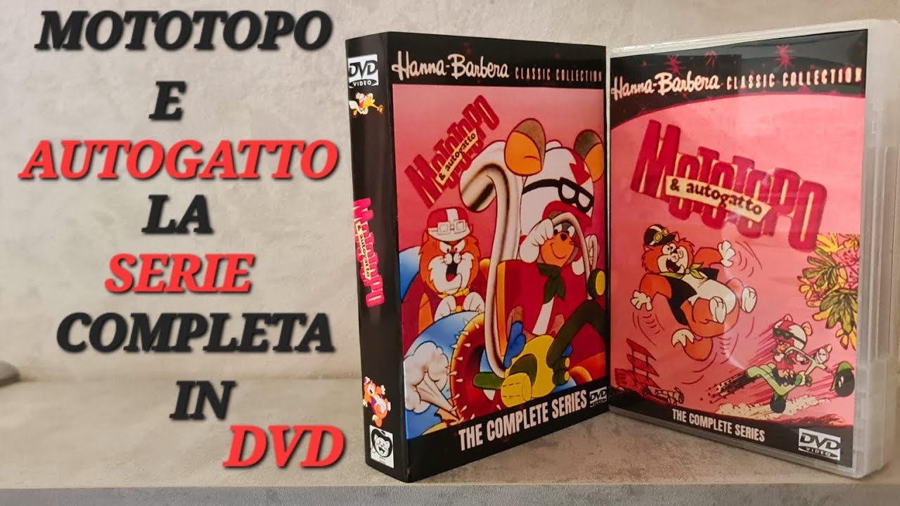 MOTOTOPO E AUTOGATTO LA SERIE COMPLETA IN DVD WHATSAPP 331 4021702