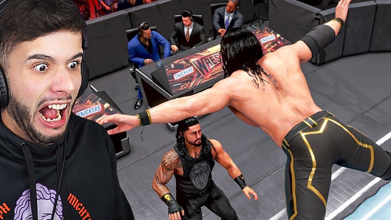 RAFÃO JOGA WWE AO VIVO!