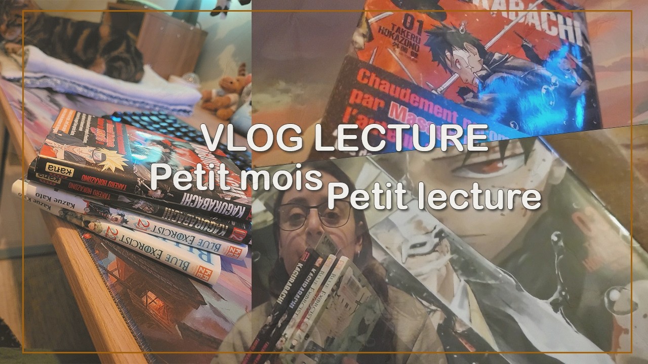 VLOG LECTURE : Petit Mois Petit lecture📚​