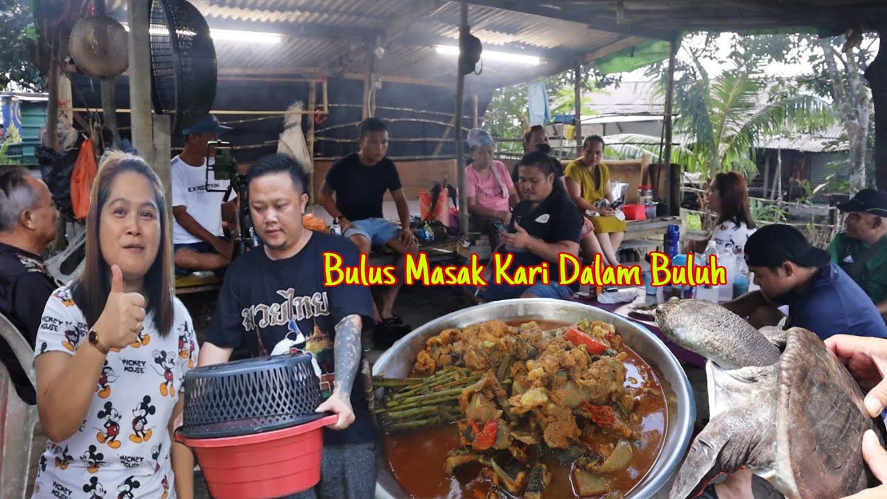 Labi Labi Masak Kari Dalam Buluh Makanan Exotic Paling Enak…!!!!! BULUS KARI MASAK DALAM BULUH…//