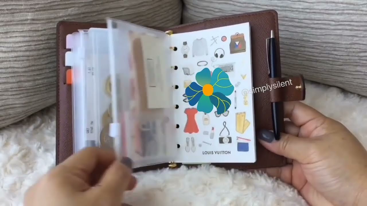 Louis Vuitton Agenda Small as Wallet + Passport Holder | Travel Wallet 