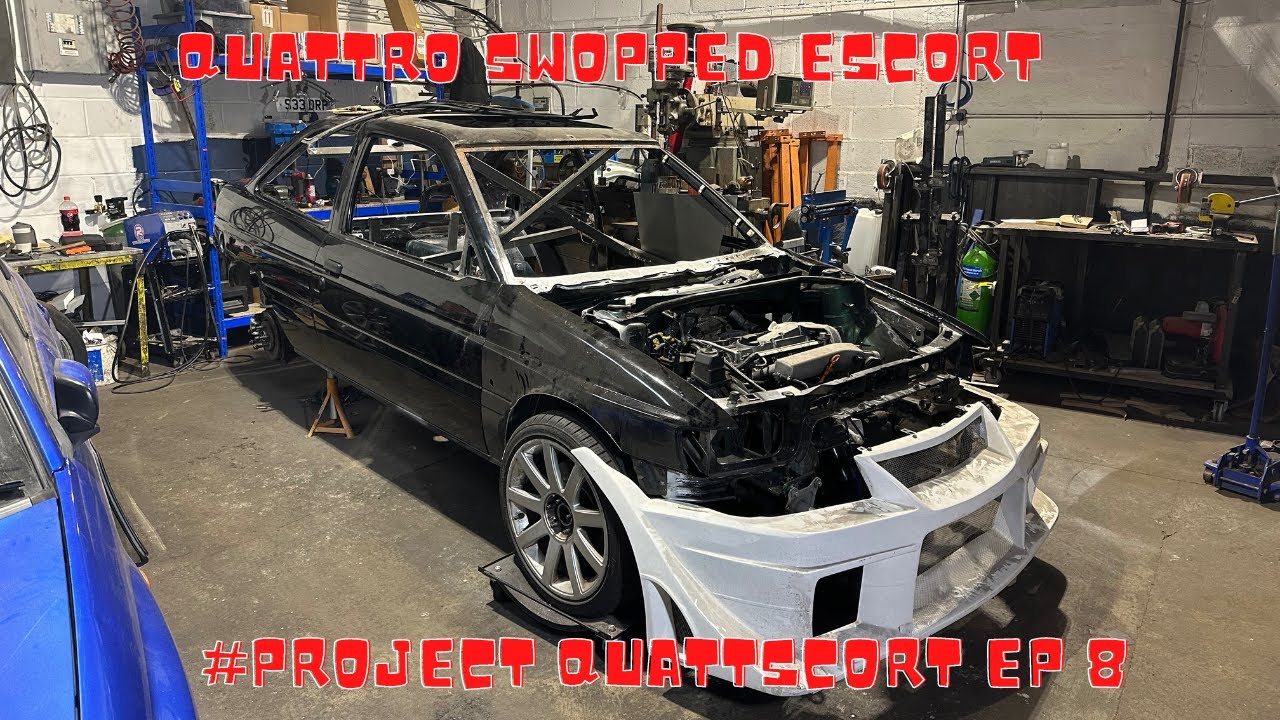 Making Rear Wheel Tubs For My Audi S3 Chassis Swopped Ford Mk5 Escort