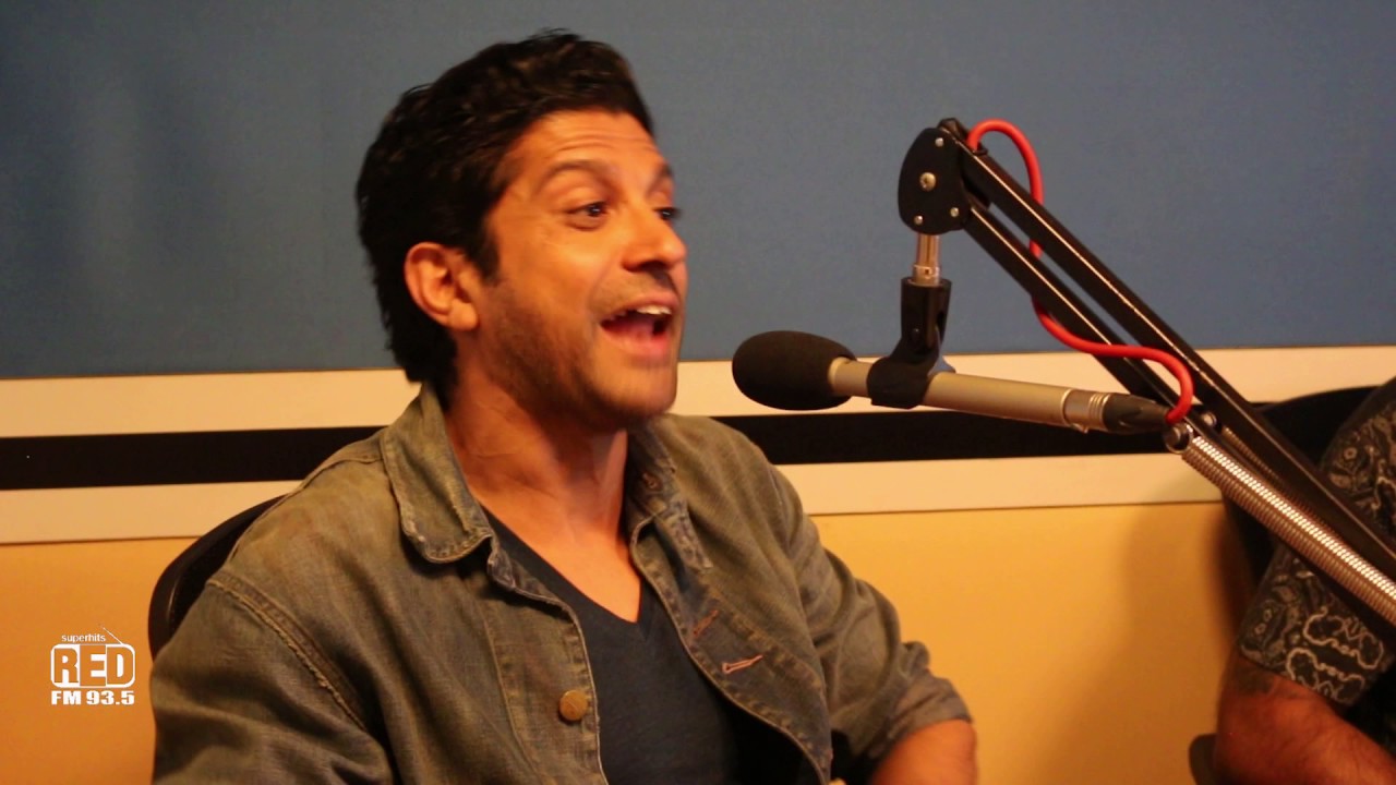 Farhan Akhtar and Shraddha Kapoor at RedFM studio