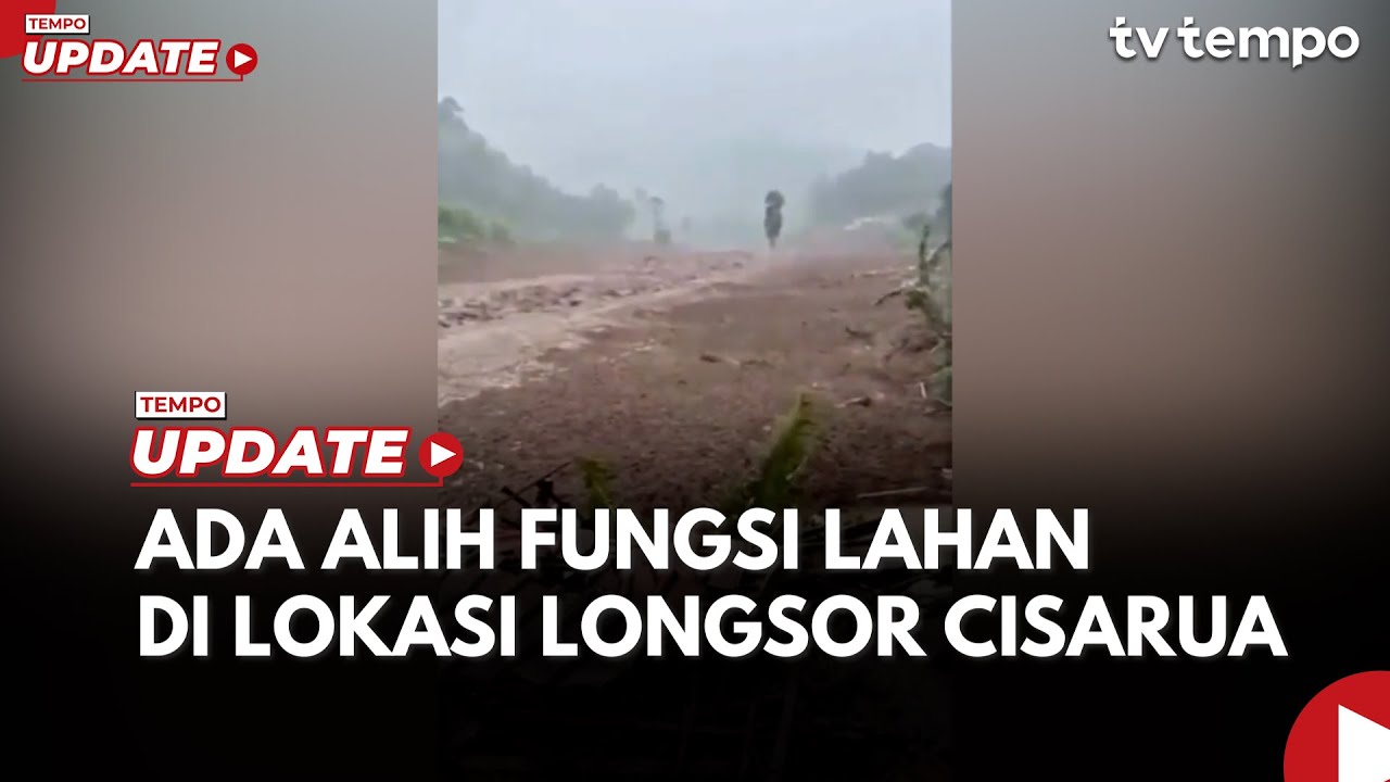 KDM Ungkap Ada Alih Fungsi Lahan di Lokasi Longsor Cisarua
