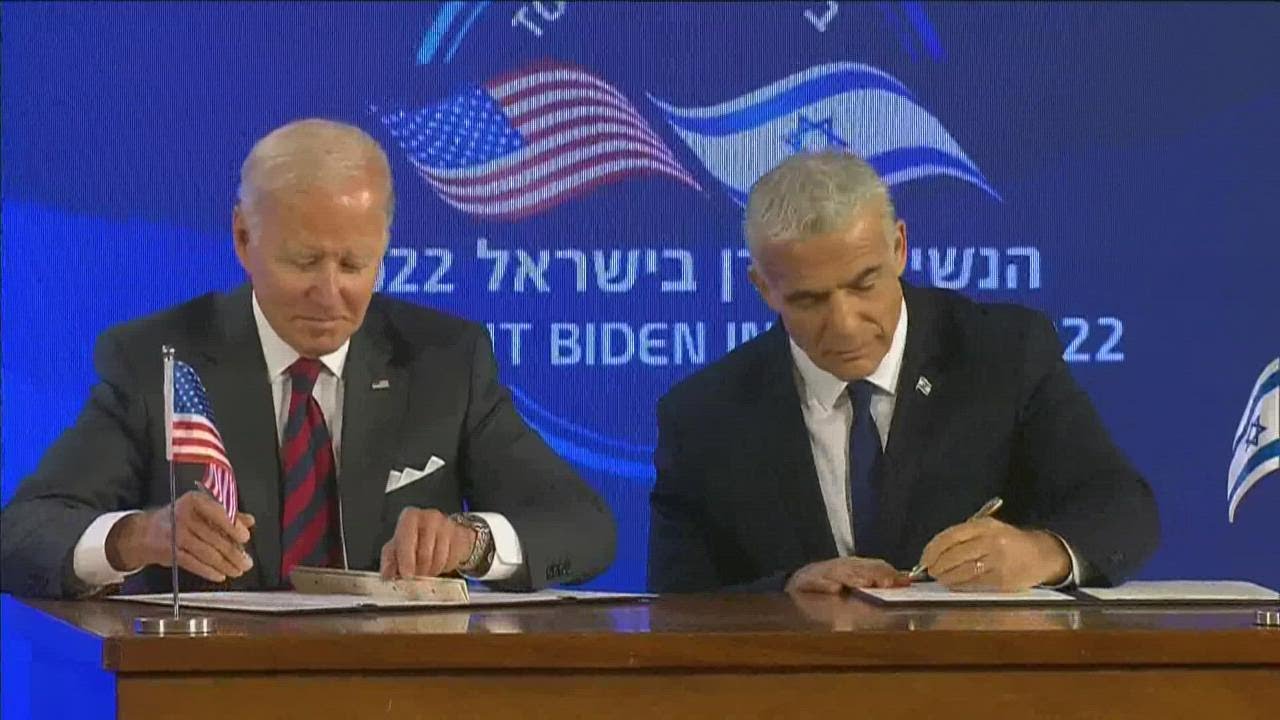 President Biden reaffirms United States, Israeli partnership during Middle East trip