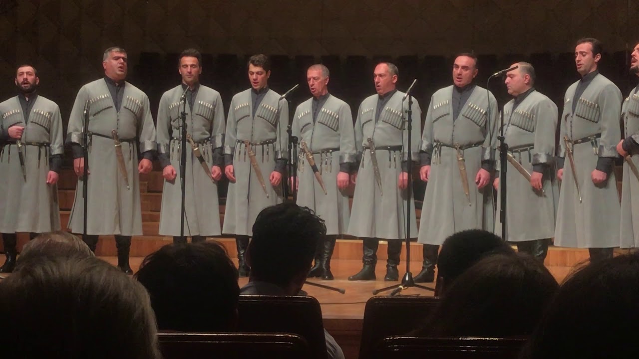 Rustavi Ensemble performance of Georgian polyphonic singing