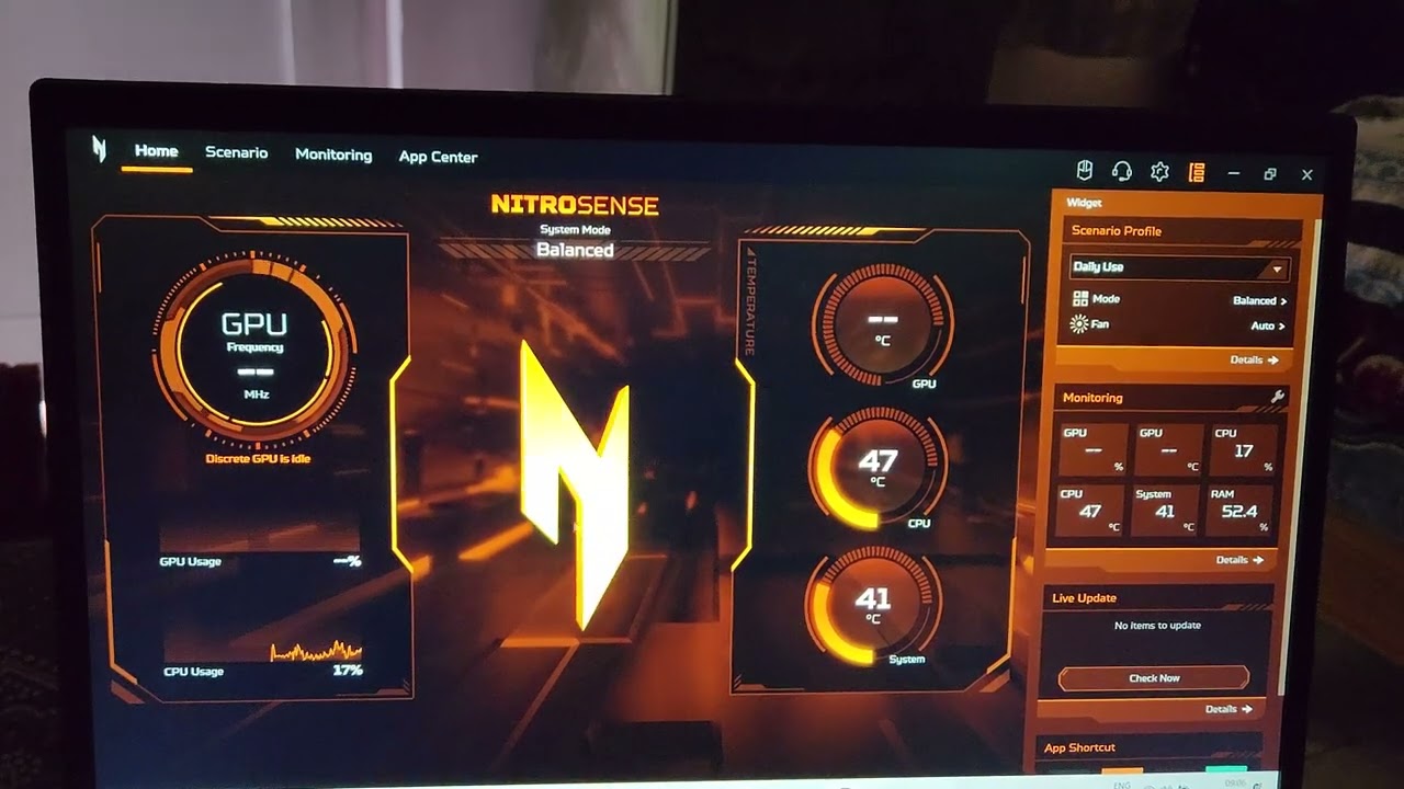 Nitro Sense || Acer Nitro V 15 13th Gen i5 13420H 16GB | 512GB Nvidia GeForce RTX 4050 6GB