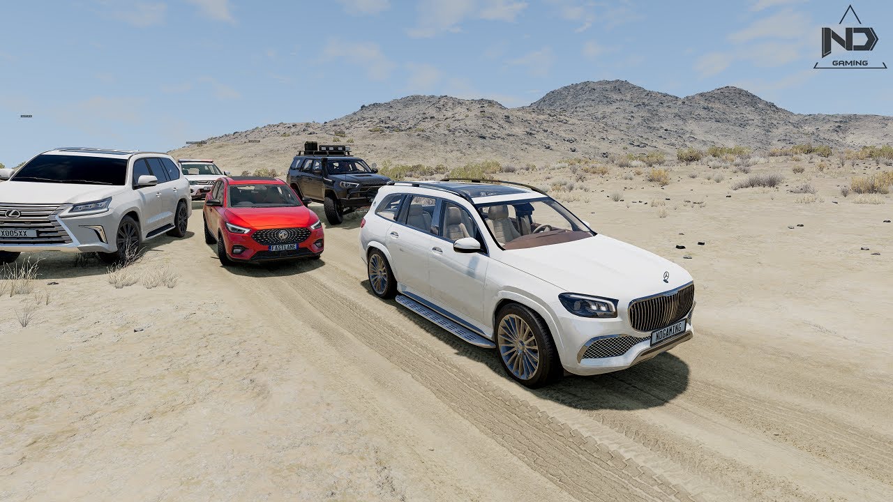 BeamNG Drive #9 - Khi Hội Xe Sang Đi Phượt Offroad