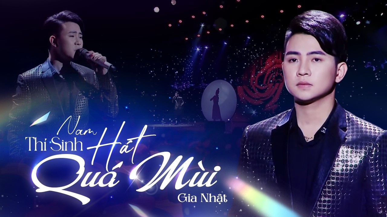 Nam Thí Sinh Hát Quá Mùi – Cả Hội Trường Lặng Người Rồi Vỡ Oà Trong Tiếng Vỗ Tay