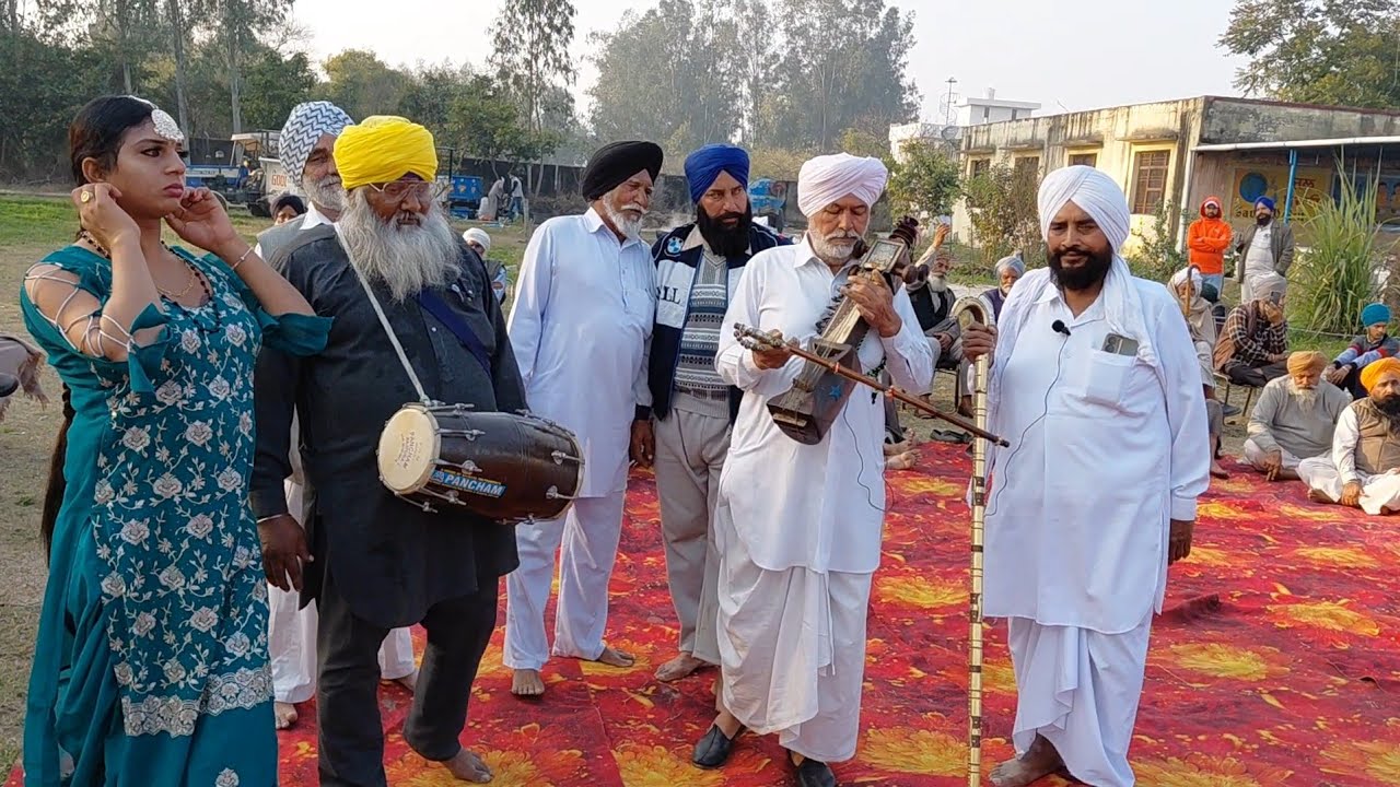 ਪਿੰਡ ਰਾਜੋਮਾਜਰਾ ਵਿਚ ਭਗਤ ਅਜੈਬ ਸਿੰਘ ਜੈਬੇ ਦਾ ਅਖਾੜਾPuadhi Akhada Bhagat Ajaib Singh Jebba Vill Rajomajra 