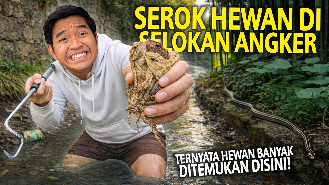 SEROK HEWAN DARI SELOKAN ANGKER! TERNYATA BANYAK HEWAN YANG DITEMUKAN DISINI?!