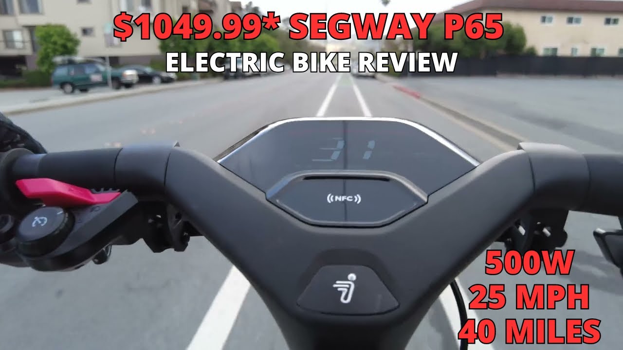 Электросамокат Segway P65 за 1049,99 долларов — распаковка, сборка, тест-драйв и обзор