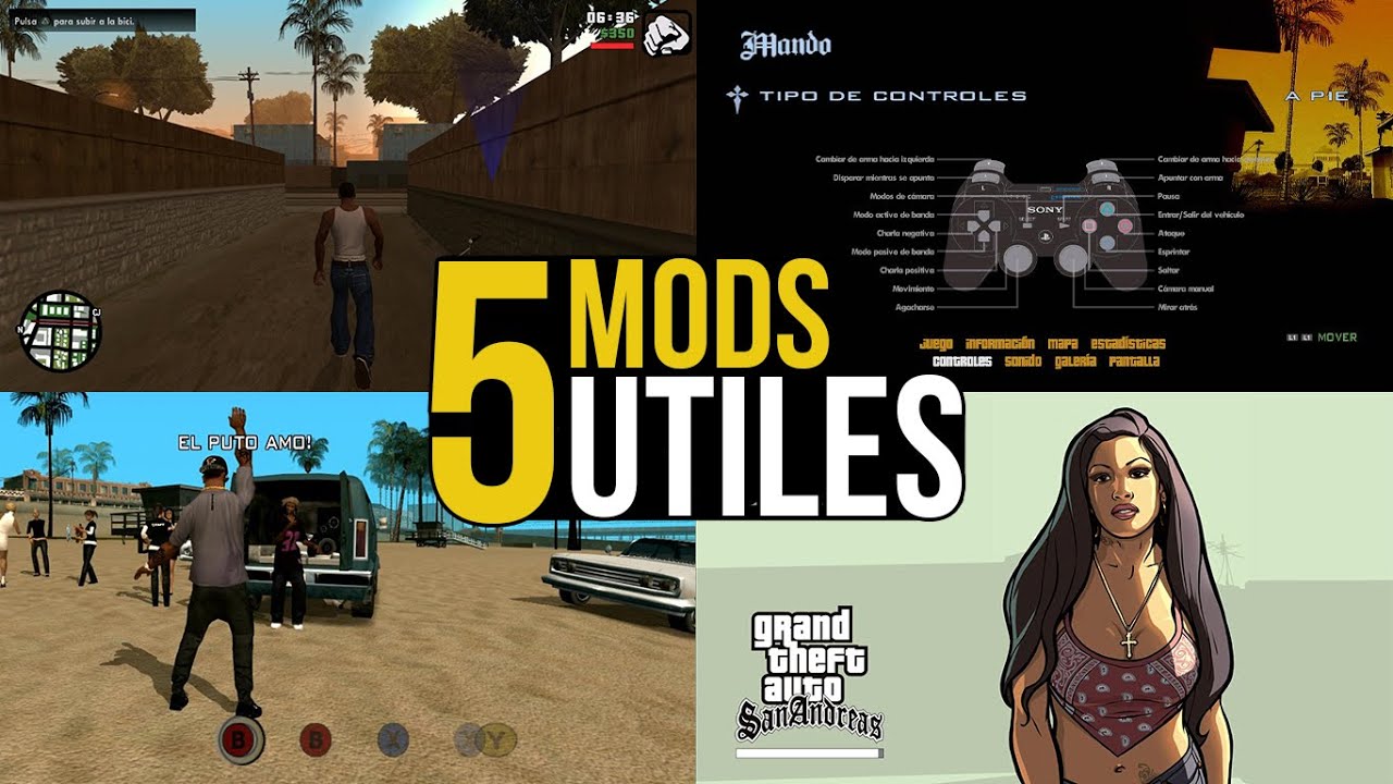Los mods más útiles que TODOS deberían tener en su GTA San Andreas - Top 5