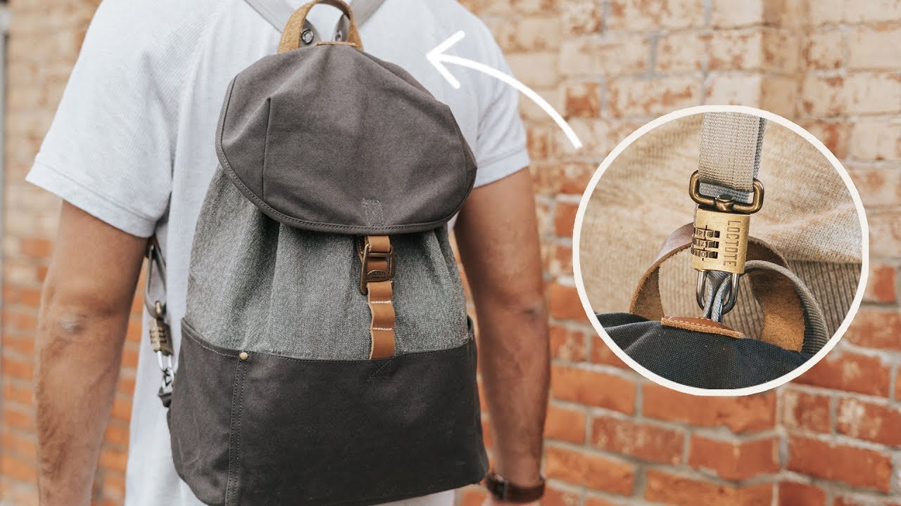 LOCTOTE® Cinch Pack: The World's Most Secure Backpack
