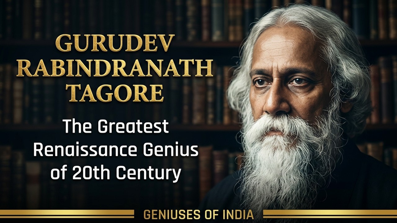 Rabindranath Tagore: The Greatest Renaissance Genius of 20th Century | Premiere #GeniusesofIndia