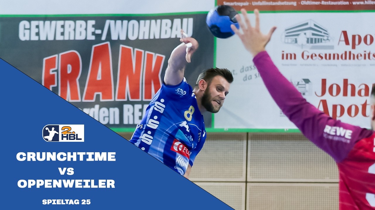 Crunchtime: HC Oppenweiler/Backnang - TV Gro&szlig;wallstadt || 25.Spieltag || 2.Handball-Bundesliga