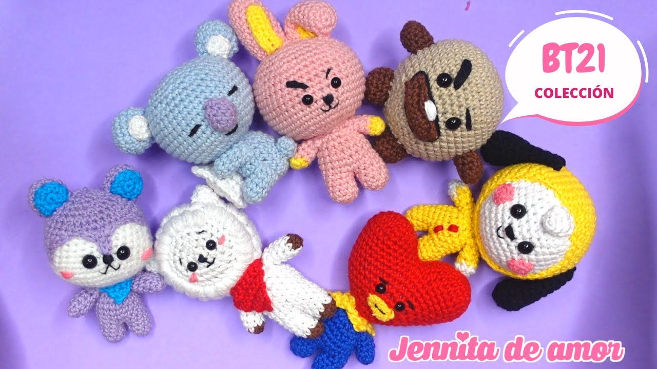 BT21 de BTS Colección tutoriales en el canal