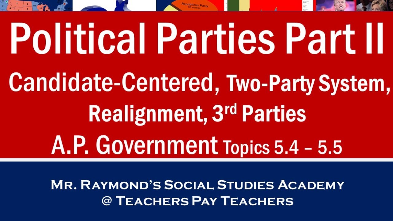 AP Government Political Parties Part II  - Topics  5.4 & 5.5 [Everything You Need to Know]