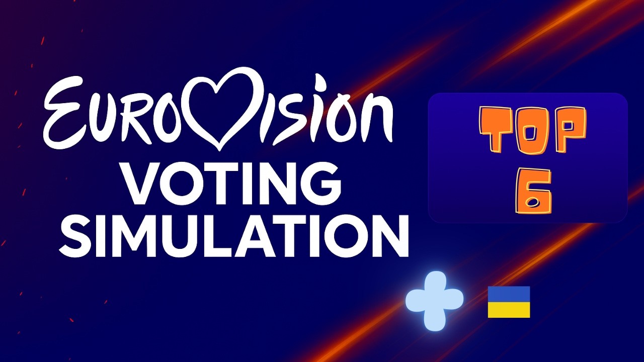 Eurovision Song Contest 2026 Voting Simulation - TOP 6 (NEW: 🇺🇦)