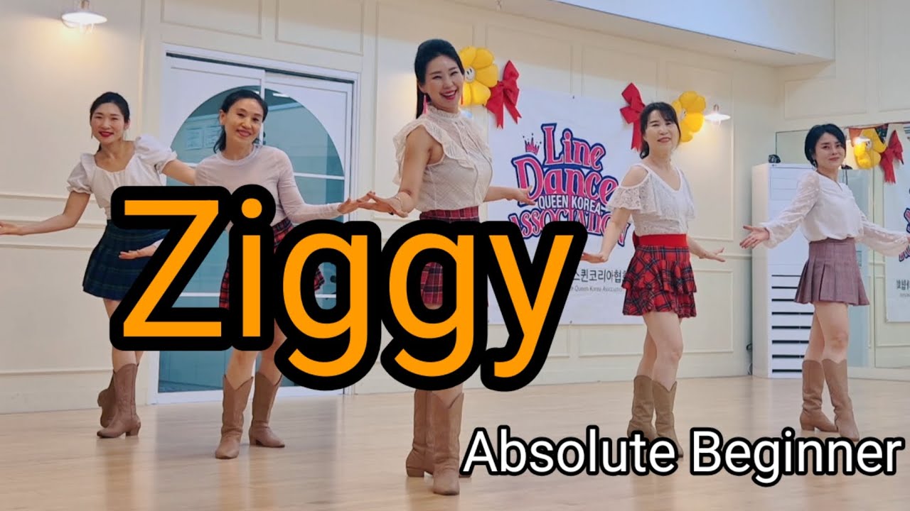 #Ziggy #지기  #Absolute Beginner #Linedance #제주도 #라인댄스 #퀸스튜디오  #퀸코리아 #제주지부 
