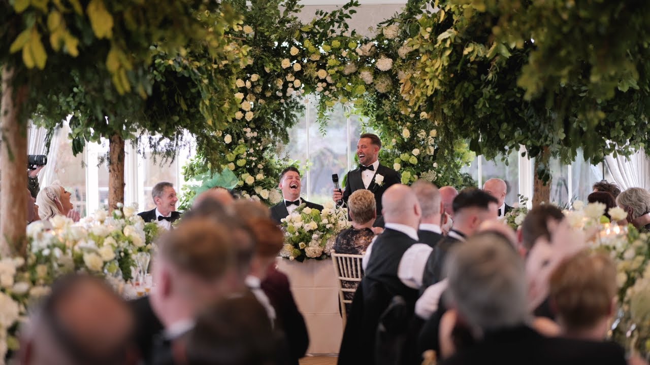 Luxury Scottish Wedding at Carlowrie Castle - Wedding Highlight - Adam & Stephen