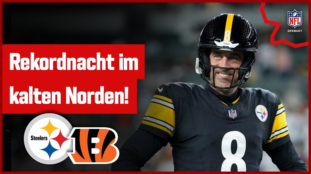 Steelers vs. Bengals I NFL-Highlights auf Deutsch 🇩🇪 I 7. Spieltag, Saison 2025