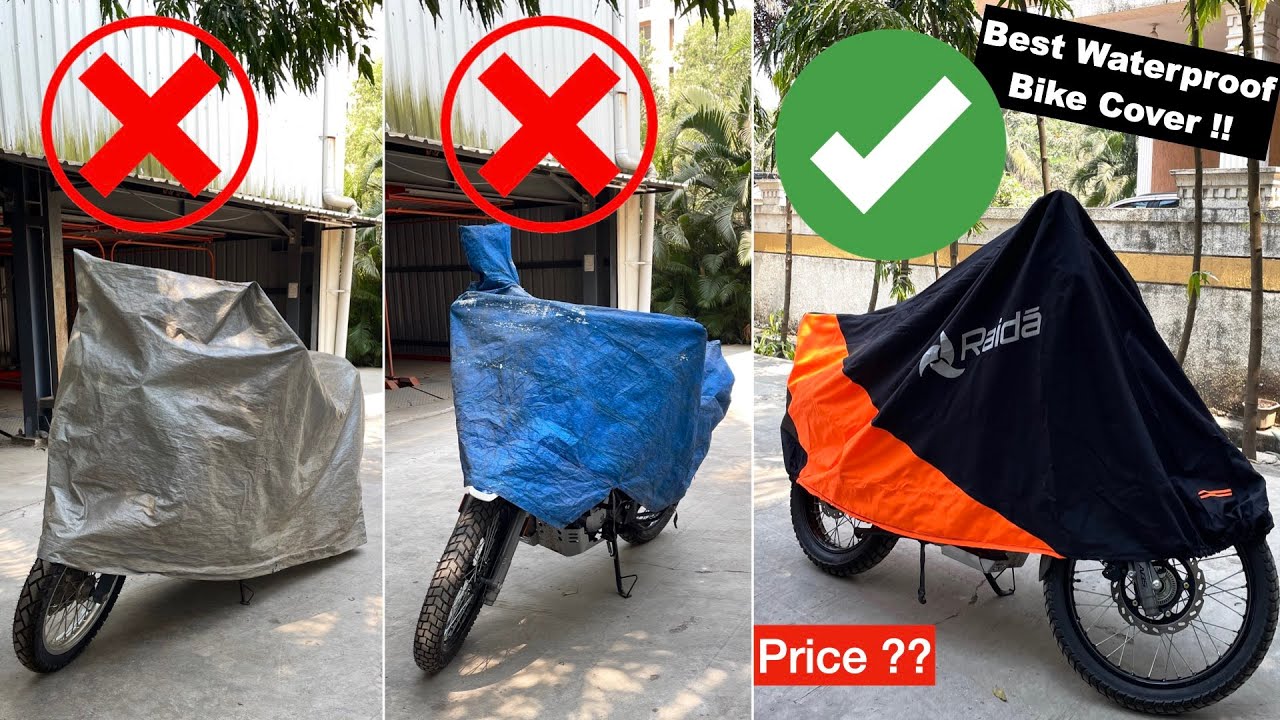 BEST 100% WATERPROOF COVER FOR ALL BIKES | Dust-proof, UV Protected & Heat Resistant | Comparison !!