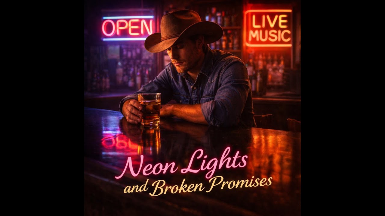 Neon Lights & Broken Promises, Country song for the broken hearted.