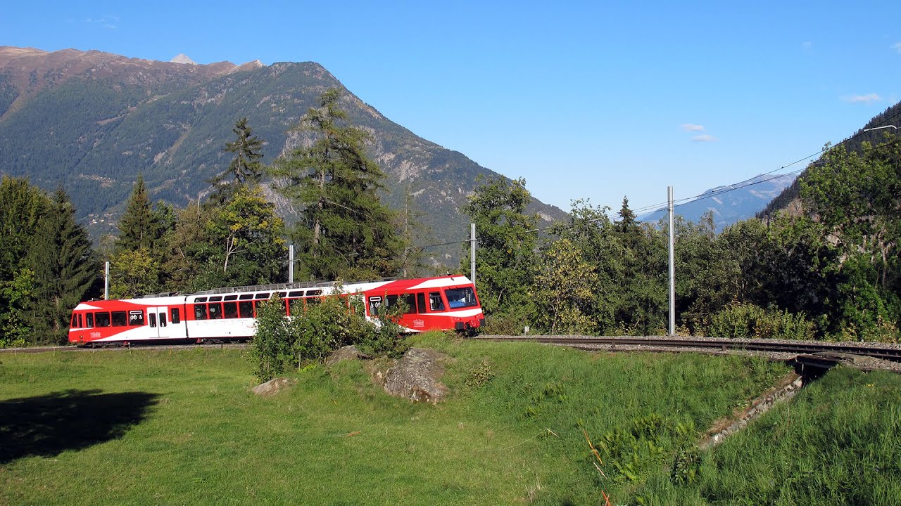 Mont Blanc express - réseau TMR dans la vallée du Vallée du Trient