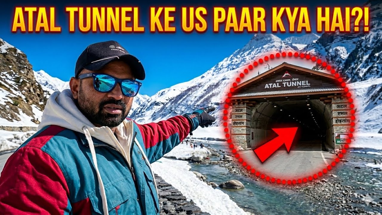 ATAL TUNNEL KE US PAAR KYA HAI?😱 | jodhpur to manali part-2Manali | Hidden Place | Manikaran Mystery