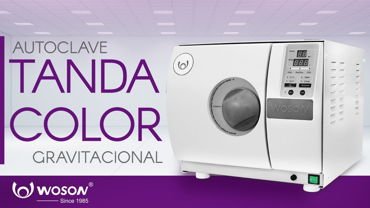 Autoclave Gravitacional Tanda Color - Woson Latam