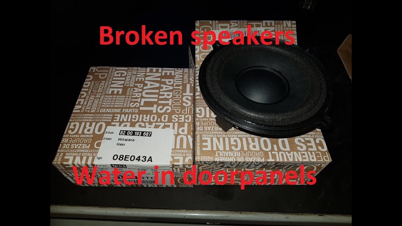 Renault Megane mk2 water in door pockets. My own solution.