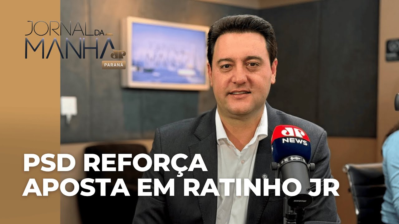 PSD refor&ccedil;a aposta em Ratinho J&uacute;nior para Presid&ecirc;ncia da Rep&uacute;blica