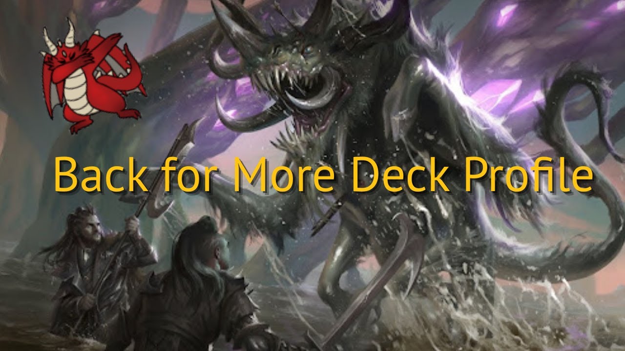 Yay Graveyard Recursion! | Back for More Deck Profile | Magic: The Gathering Arena