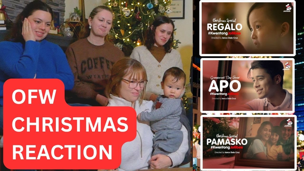 Canadians React to Jollibee's OFW Christmas Ads (Ft. Regalo - Apo - Pamasko)