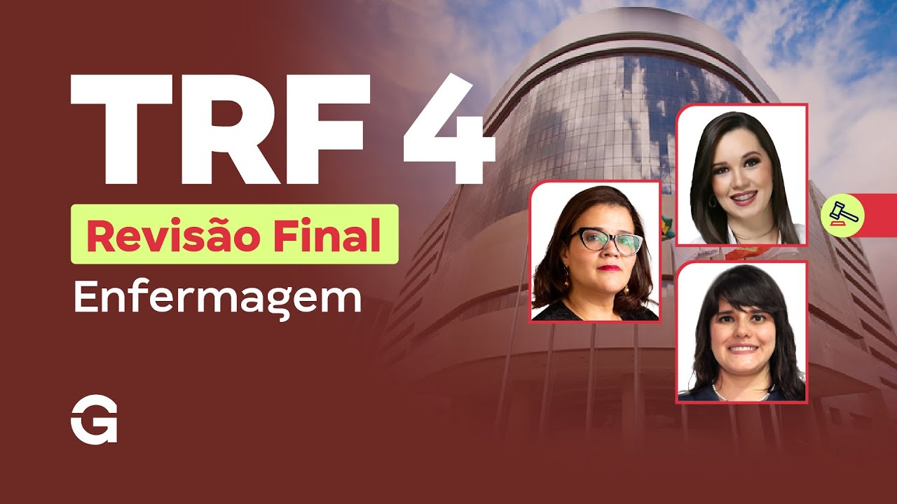 Concurso TRF4 | Enfermagem: Revisão Final
