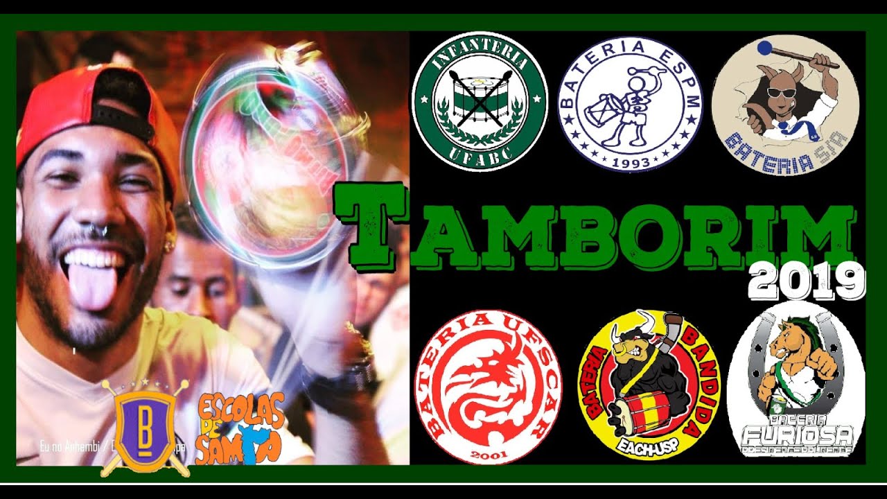SOLOS DE TAMBORIM - BALATUCADA 2019 - Infanteria - ESPM - S/A - UFSCAR - Bandida - Furiosa(Prudente)