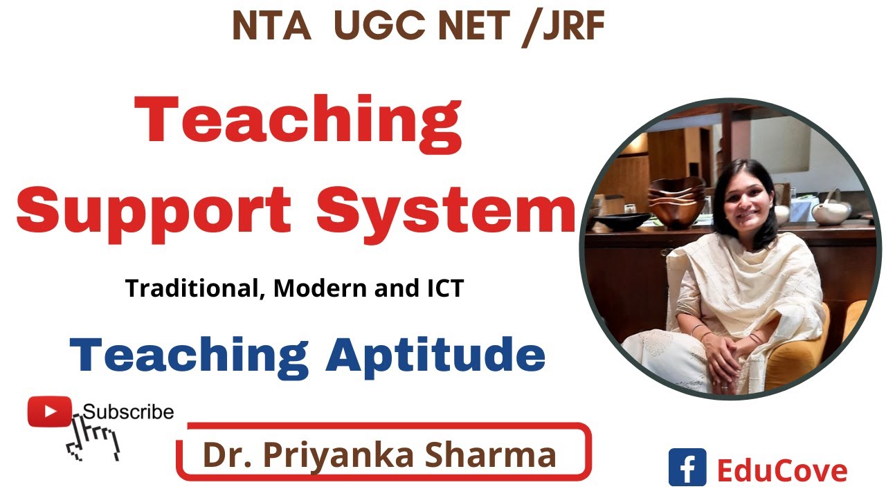 Teaching Support System Traditional, Modern and ICT I UGC NET I Teaching Aptitude #educove #ugcnet