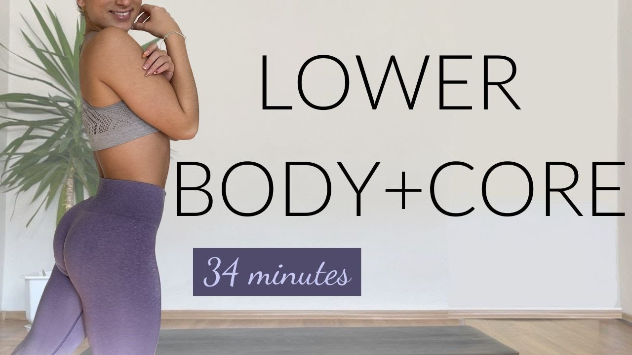 STRENGTH LOWER BODY AND ABS | 34 Minute Home Workout