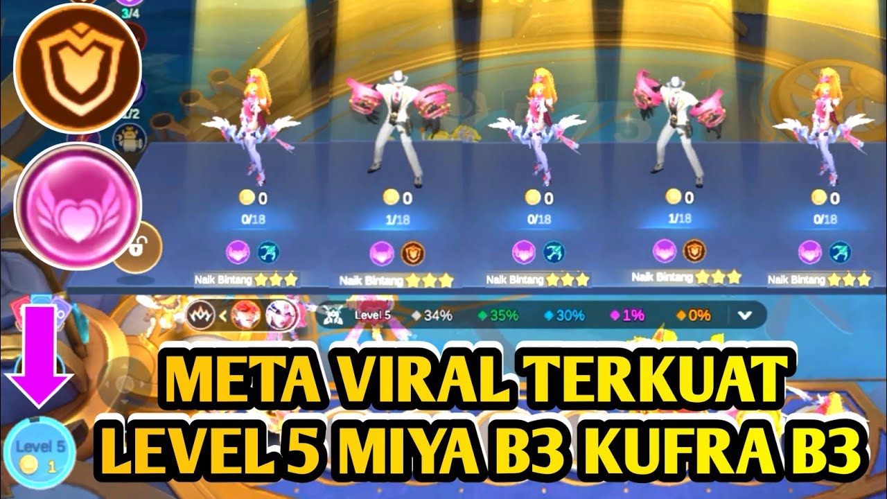 GILA KUAT BANGET BOSS||COMMANDER VALE+DEFENDER HERO B3 CEPAT DAN GAMPANG||MAGIC CHESS GOGO 