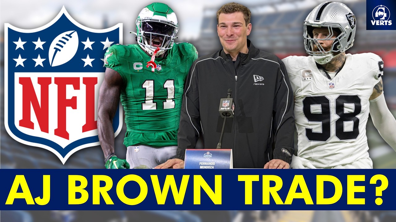 Eagles TRADING AJ Brown SOON? NFL Rumors On Maxx Crosby, Fernando Mendoza, Raiders & George Pickens