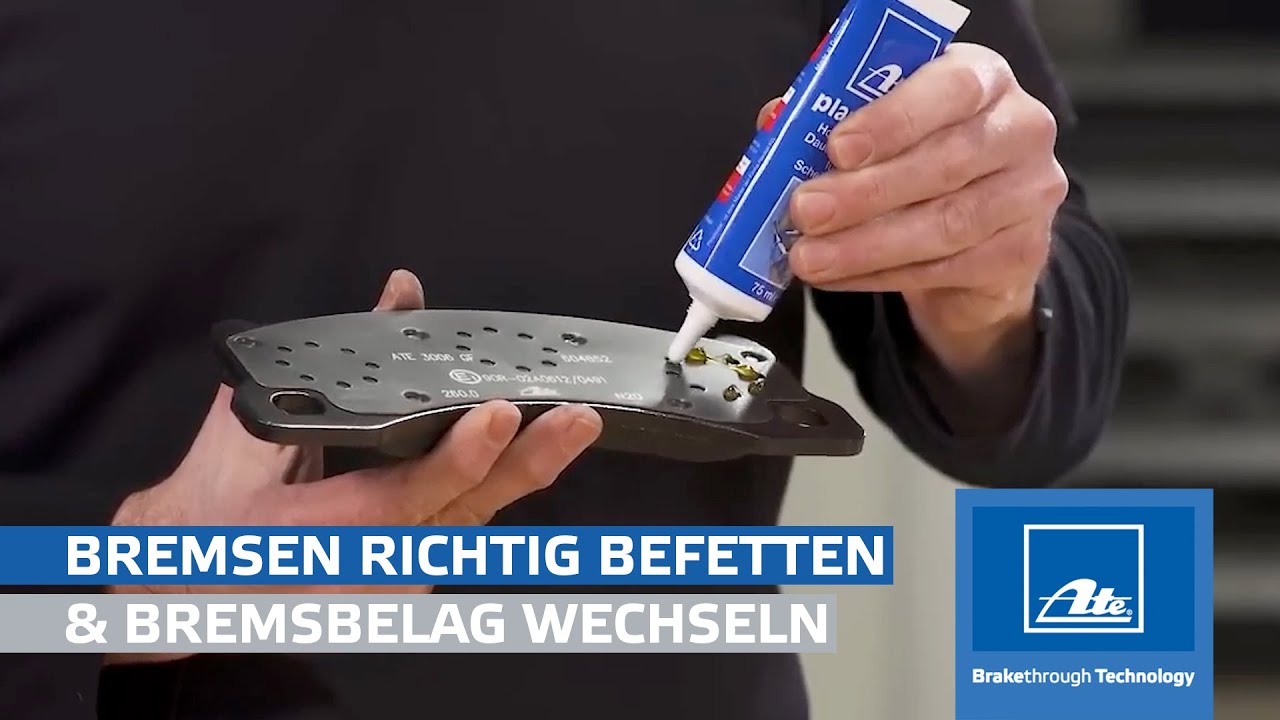 ATE Bremsen richtig befetten & Bremsbelag wechseln