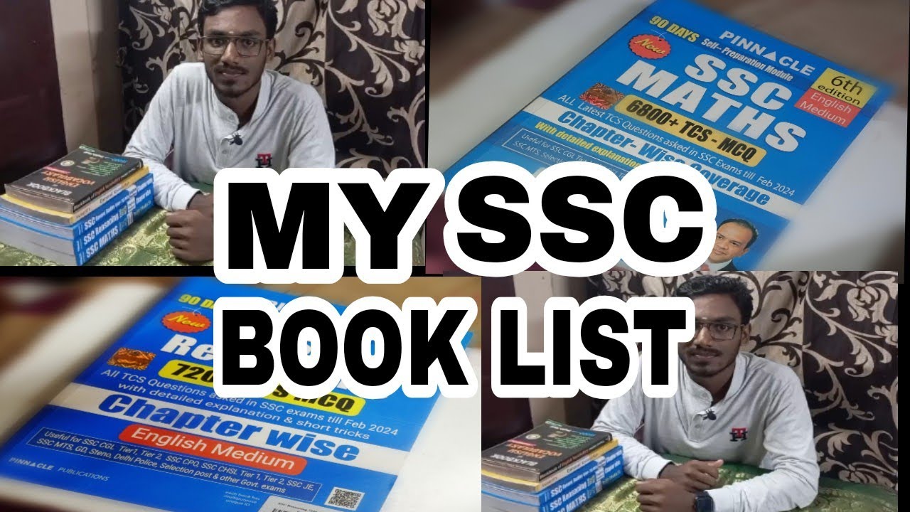 SSC booklist | SSC CGL | CHSL | SSC Study vlog | study vlog | Tamil |  SSC ASPIRANT | Jaiganesh SSC