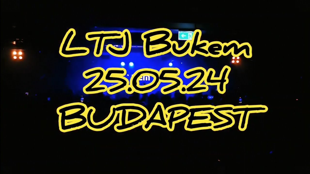 LTJ Bukem (concert moments) - Budapest 25.05.04.