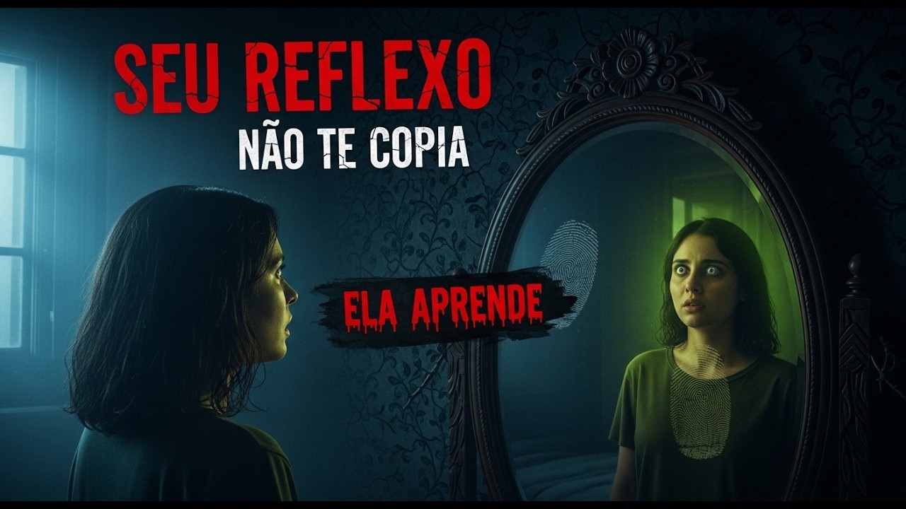 Seu Reflexo Não Te Copia. Ele Aprende. E Quando Estiver Pronto... Vai Sair.