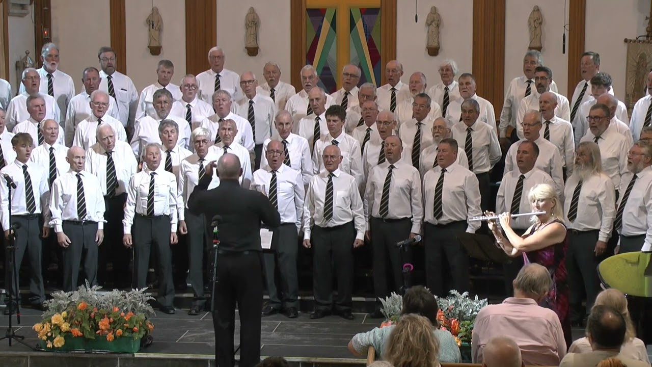 'Flying Free' (Don Besig) Mousehole Male Voice Choir, Summer Concert 2025 St Mary's Church Penzance