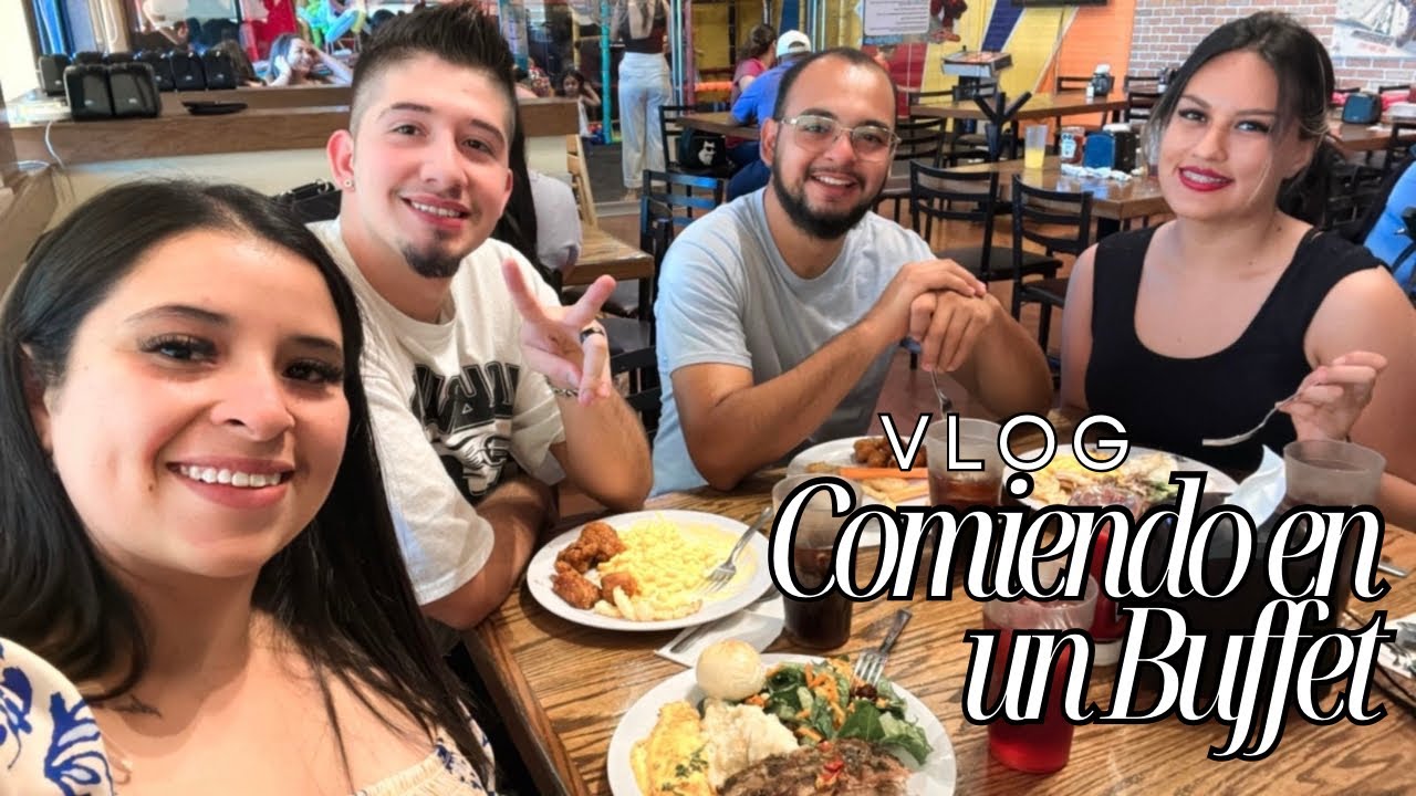 Vlog | Comiendo con nuestros amigos Aitzel y Komal 🍽️