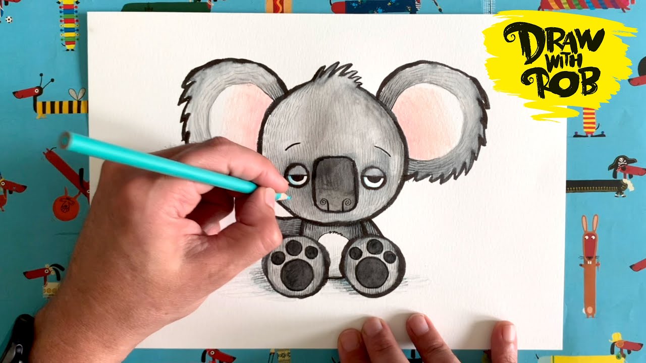 #DrawWithRob 48 Koala