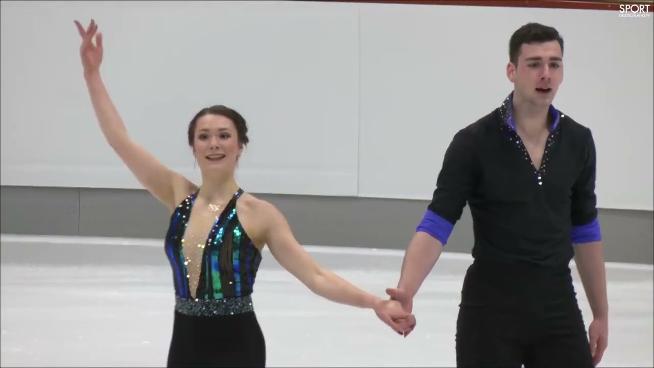 Annika Hocke & Robert Kunkel German Nationals 2023 SP