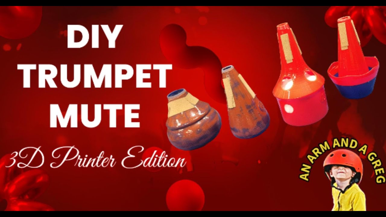 DIY 3D Printed Trumpet Mutes